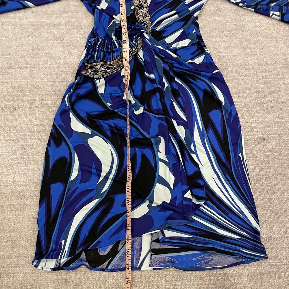 Emilio Pucci Beaded Wrap Dress - Picture 10 of 12